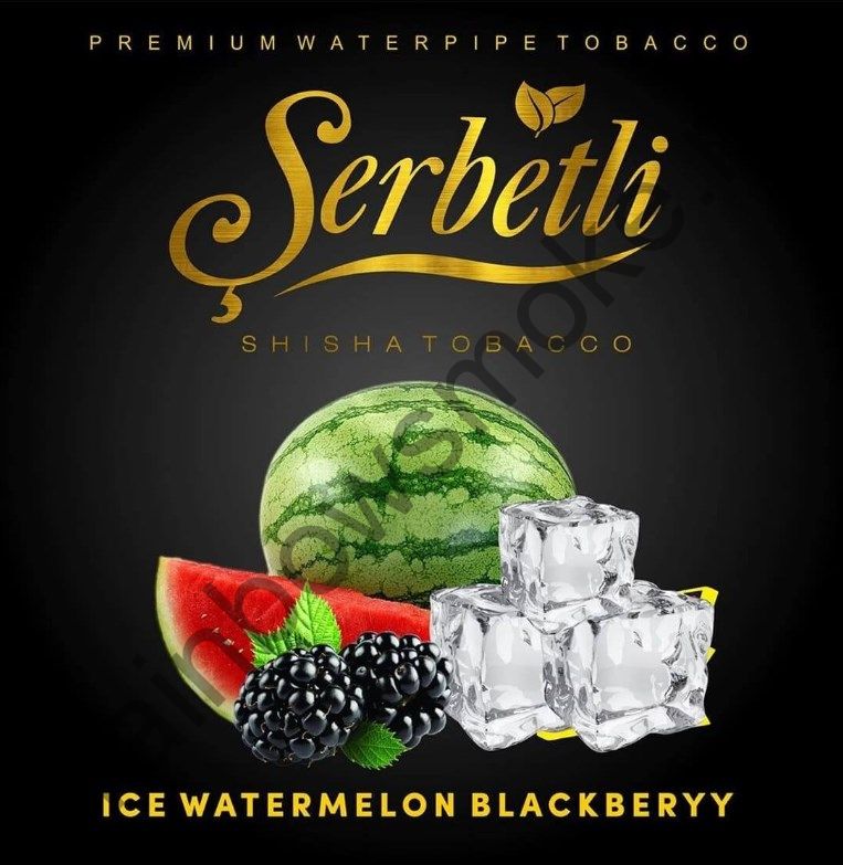 Serbetli 50 гр - Ice Watermelon Blackberry (Ледяной Арбуз и Ежевика)