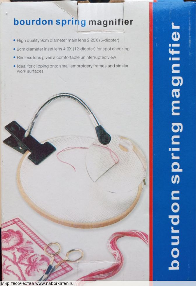 Лупа на прищепке