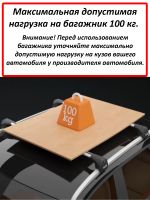 Багажник на Танк 700 (Tank 700, внедорожник, 2024-...), Lux Scout 2, с черными крыловидными дугами