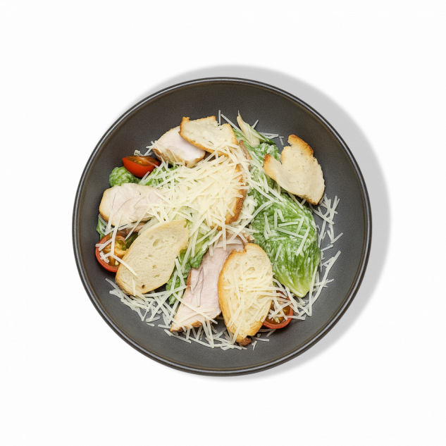 Цезарь с курицей