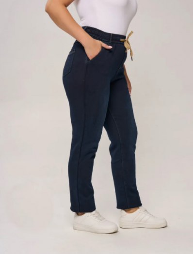 Джинсы теплые женские 51103