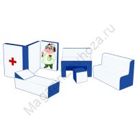 МЯГКИЙ НАБОР ДЕТСКИЙ "БОЛЬНИЦА"