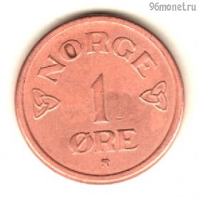 Норвегия 1 эре 1954