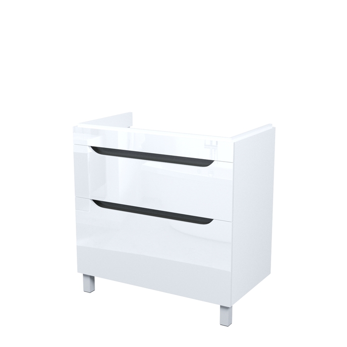 Тумба напольная, 80 см, белый, Ray, IDDIS, RAY80WFi95