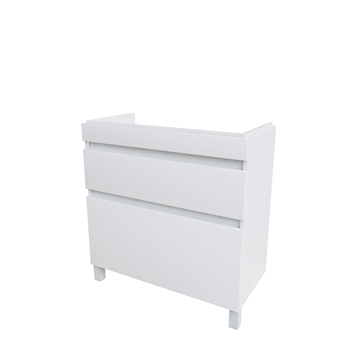Тумба напольная с ящиками, белая, 80 см, Zodiac, IDDIS, ZOD8CBFi95