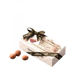 Миндаль Аматлон в белом шоколаде и пудре