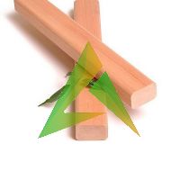 Полок из черной ольхи 27*40 мм сорт: Б