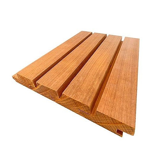 Вагонка из Термо липы реечный профиль 25*55 мм Экстра