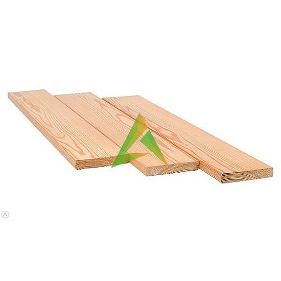 Планкен прямой из лиственницы 20*140 мм сорт: Экстра