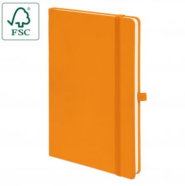 Бизнес блокнот Silky А5 оранжевый