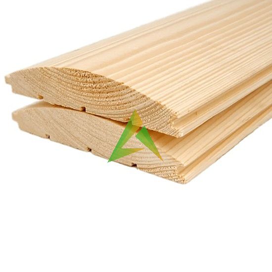 Блок хаус из Ангарской сосны 140*33 мм Сорт: Экстра