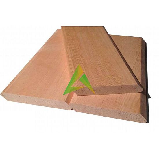 Планкен скошенный из сибирского кедра 20*140*3000 мм; Сорт: А