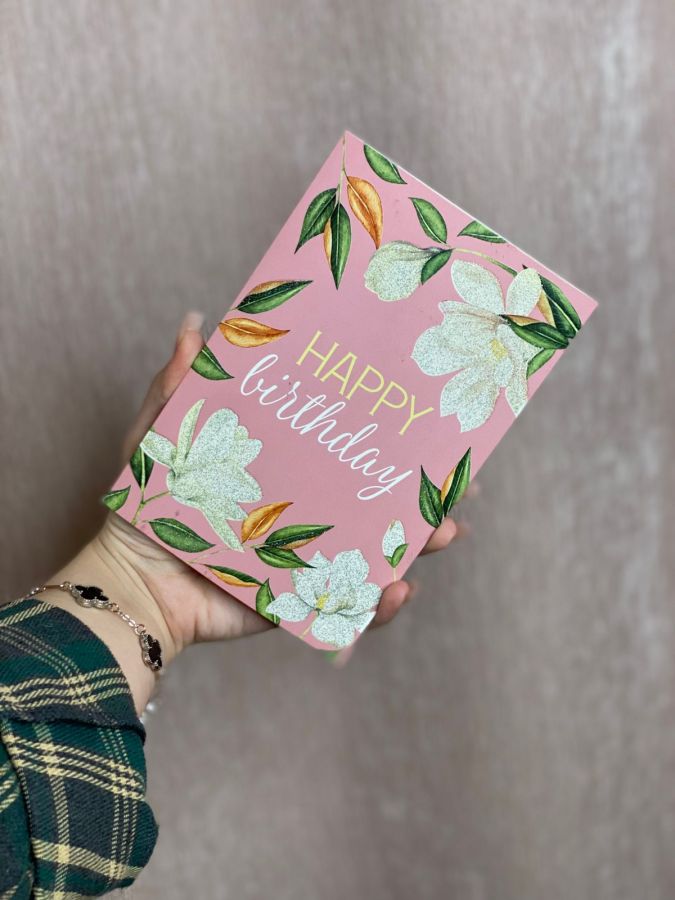 Открытка "Happy Birthday"