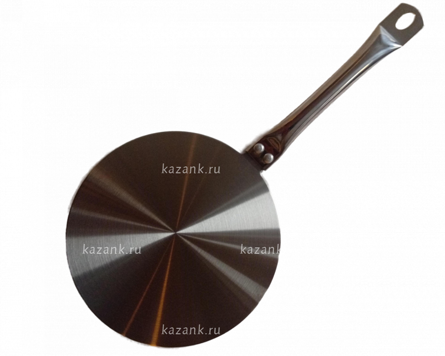 Адаптер для индукционной плиты из нержавеющей стали 19 см.