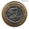 Греция 1 евро 2011