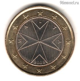 Мальта 1 евро 2008