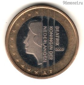 Нидерланды 1 евро 2005