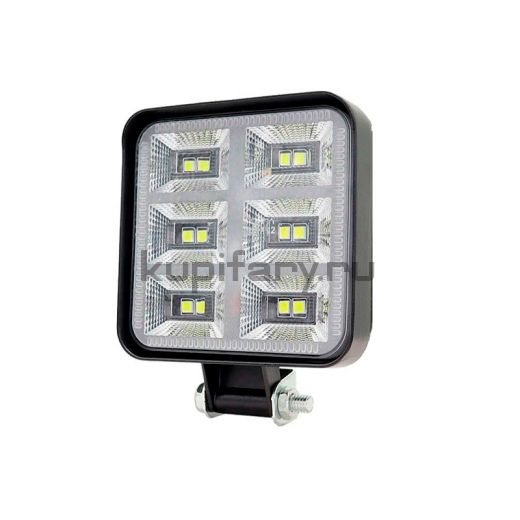 Светодиодная фара 12 ватт рабочего света 18 LED квадратная 12/24 Вольт FR1823