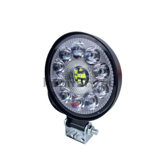 Светодиодная фара 12 ватт дальнего света 21 LED круглая 12/24 Вольт FR1825