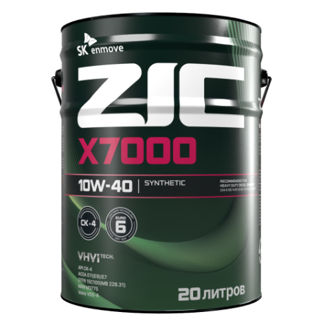 ZIC X7000 10W-40, 20л