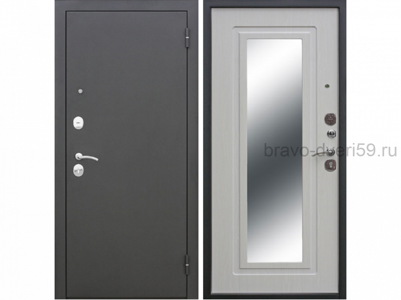 Гранд Миррор Муар Белый ясень "с зеркалом