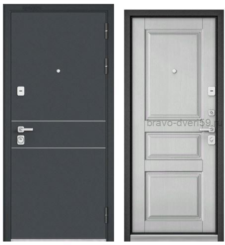 Дверь Мастино PREMIUM 90 ЧЕРНЫЙ ШЕЛК