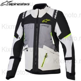 Куртка Alpinestars Andes V4 Drystar, серо-жёлтая