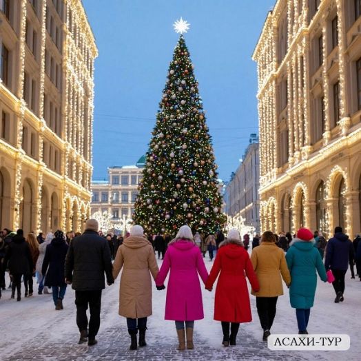 Новогодняя Москва: сказка в сердце столицы, 1 день