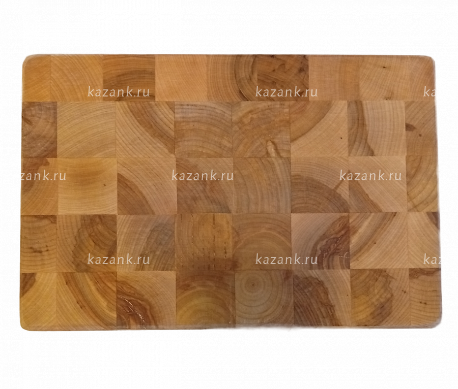 Доска торцевая разделочная, дуб 30*20*4см,дуб