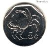 Мальта 5 центов 2001