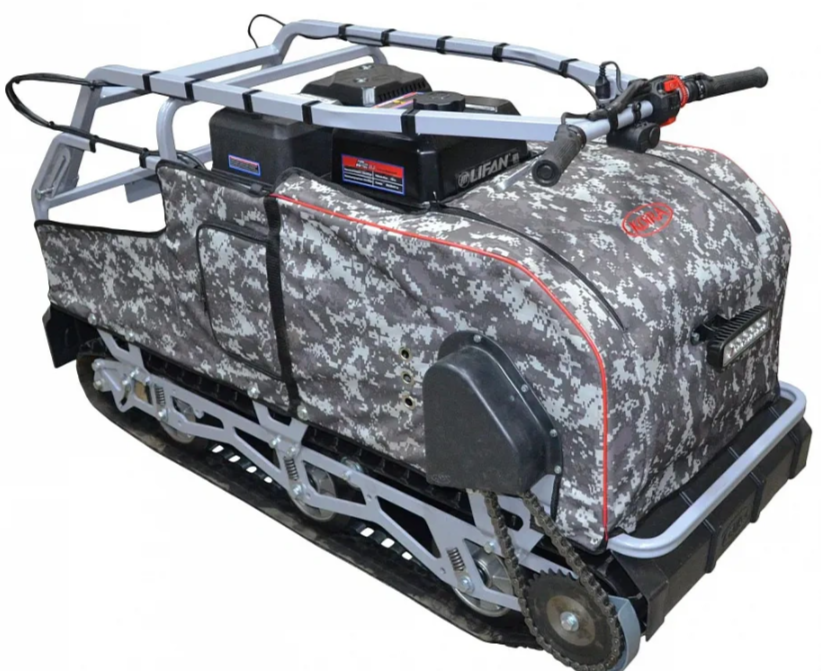 Мотобуксировщик "Богатырь" 15