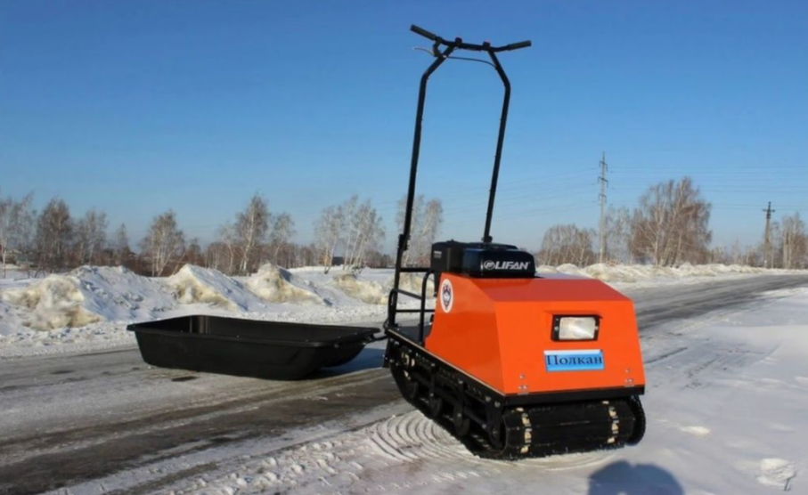 Мотобуксировщик Полкан 500К 9 л.с.