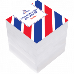 Блок бум бел 9*9*9см ATTOMEX непроклеен белизна 90% 80г/м2 термоупаковка