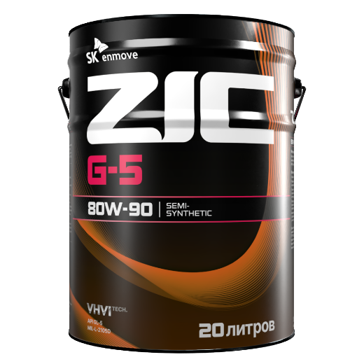 ZIC G-5 80W-90, 20л