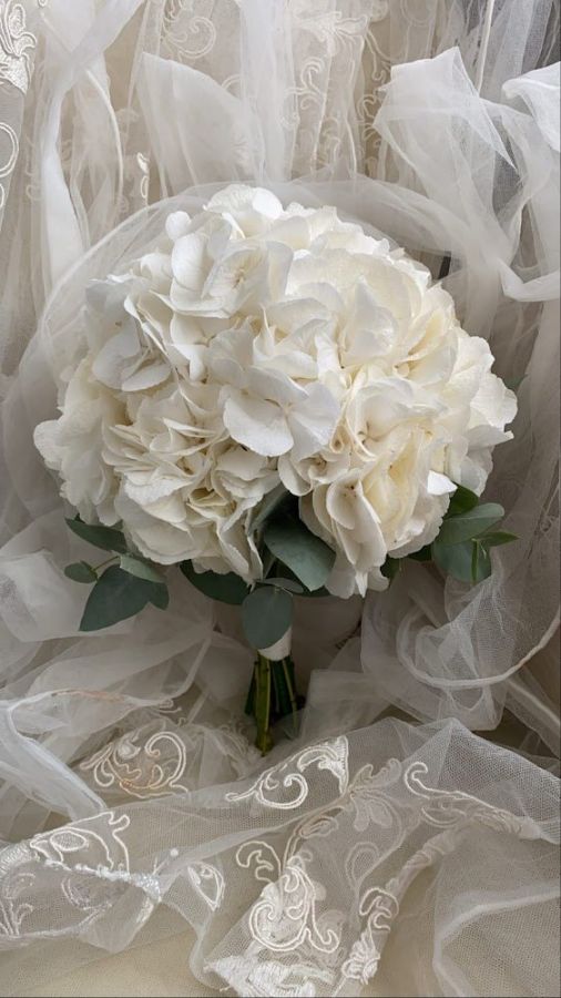 Букет Невесты из Гортензии