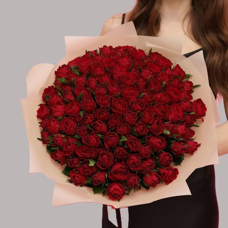 Букет 101 красная роза