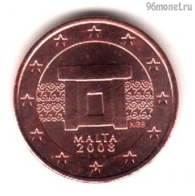 Мальта 1 евроцент 2008