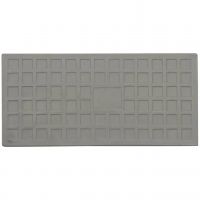 Плитка фарфоровая противоскользящая SertekPool 244х119 белая (ковентри)