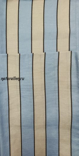 Наволочки "Голубая полоса" лен 100% (60/40 см)