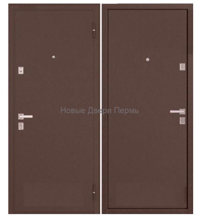 Входная дверь FAMILY MASS 70 Медь