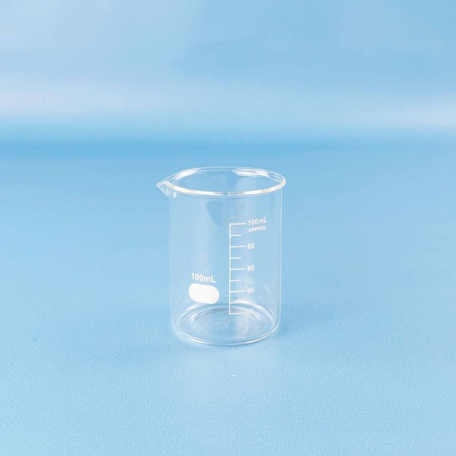 Стакан лабораторный низкий Labdevices Н-1-100, 100 мл, стекло Boro 3.3, градуированный