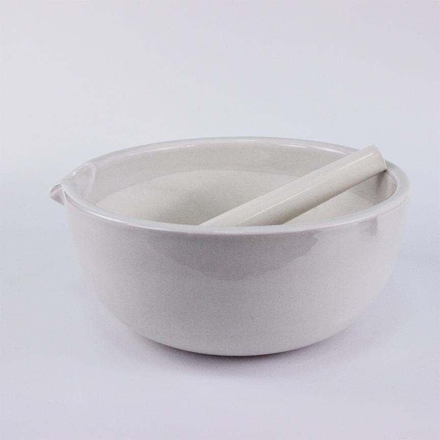 Ступка с пестиком Labdevices, диаметр 305 мм, фарфор