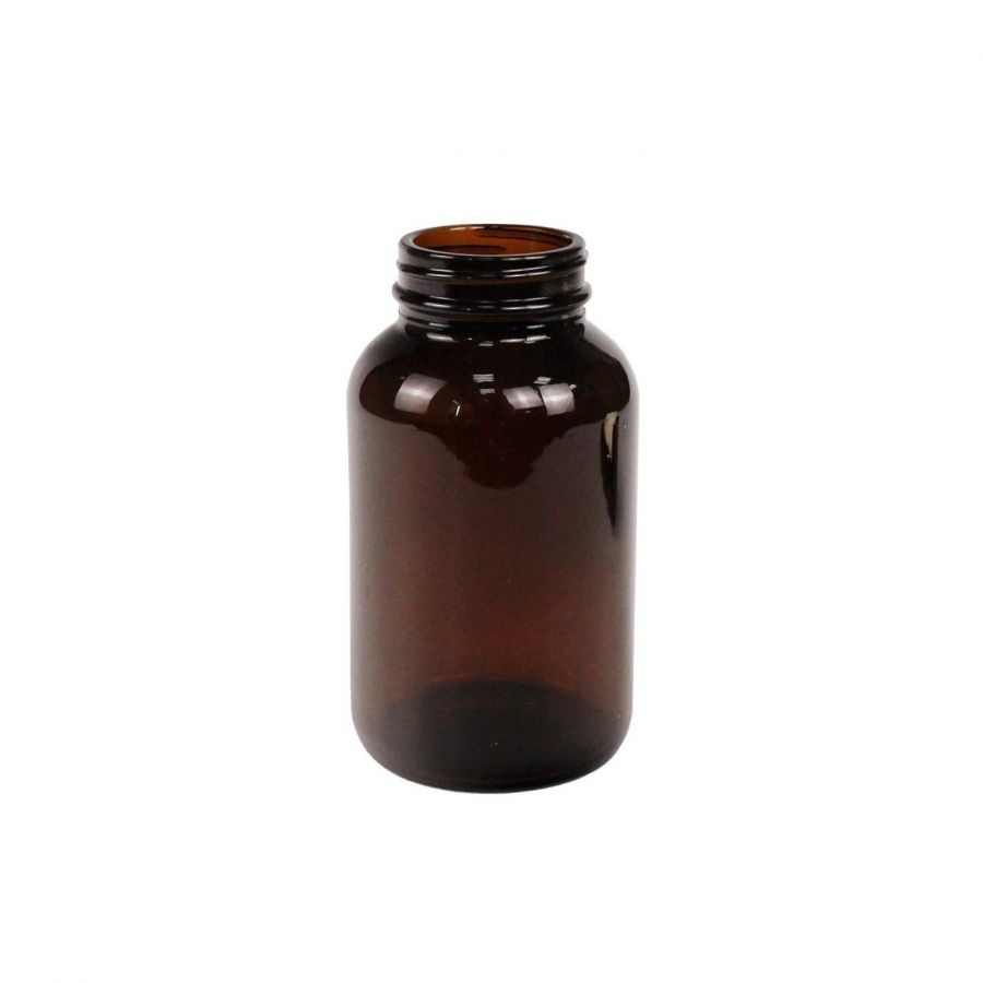 Флакон для таблеток Labdevices-100, на 100 мл, темное стекло, винтовое горло GPI38-400, без крышки, 49 шт/упак