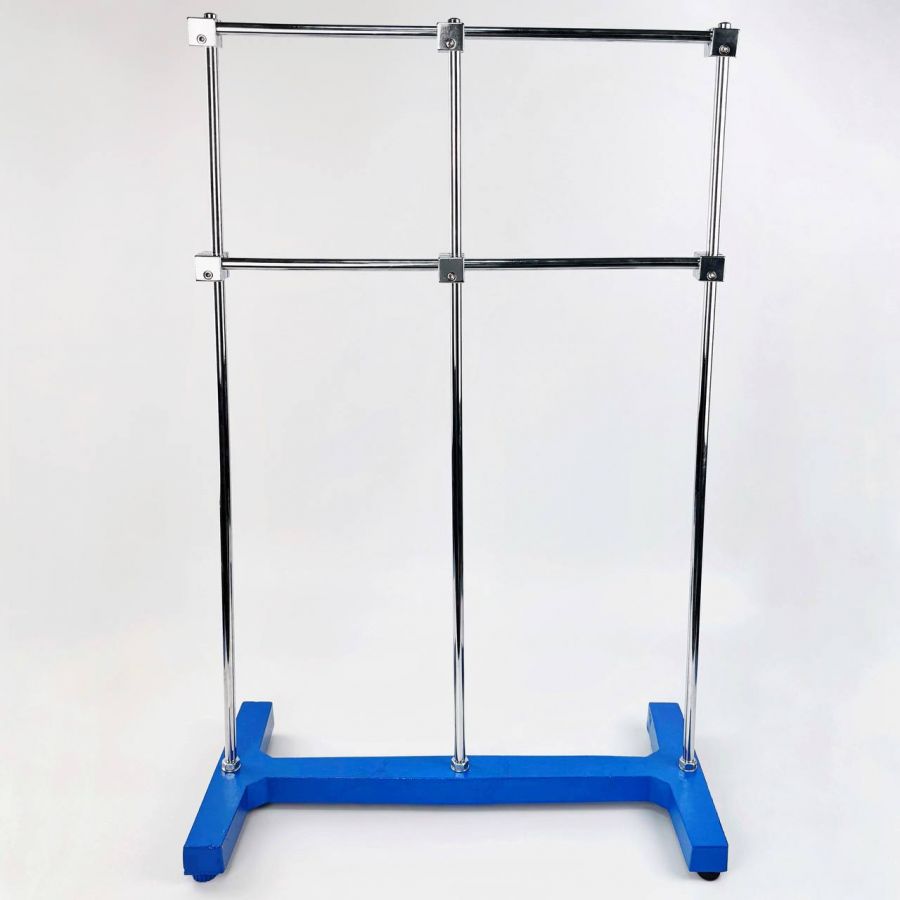 Основание штатива H-образное Labdevices-500*250 мм с 3-мя вертикальными штырями 800*12 мм