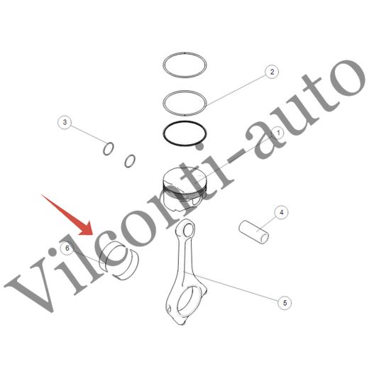 ВКЛАДЫШ ШАТУННЫЙ TANK 500 1004019XEZ01-3 100% ОРИГИНАЛ