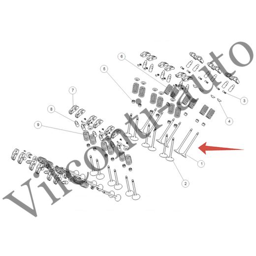 КЛАПАН ВЫПУСКНОЙ TANK 500 1007012XEZ01 100% ОРИГИНАЛ