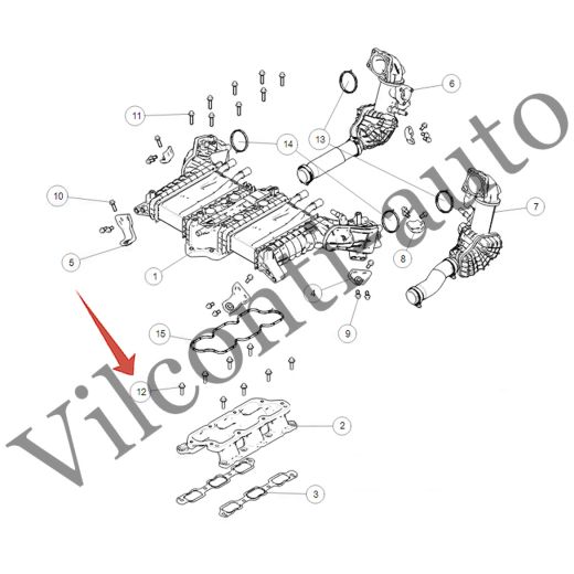 БОЛТ С ПЛОСКОЙ ШАЙБОЙ И ШЕСТИГРАННОЙ ГОЛОВКОЙ TANK 500 09913034 100% ОРИГИНАЛ