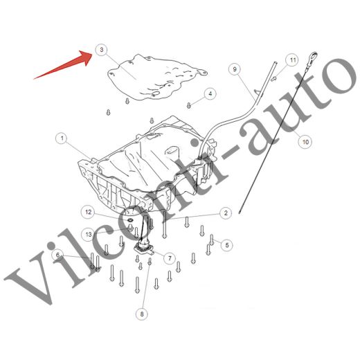 ПЛАСТИНА МАСЛЯНОГО БЛОКА TANK 500 1002037AEZ01 100% ОРИГИНАЛ