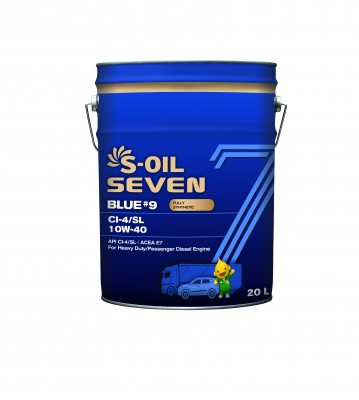 S-OIL 7 BLUE #9 CI-4/SL 10W-40, 20л