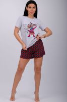 Пижама Приколось [светло-серый меланж]